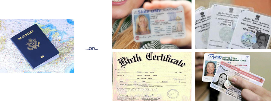 Passport or other documents